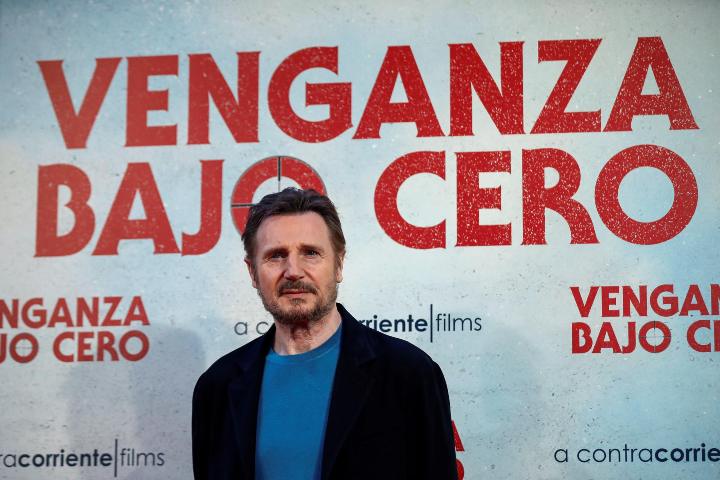 Liam Neeson, en la presentación de una de sus películas.