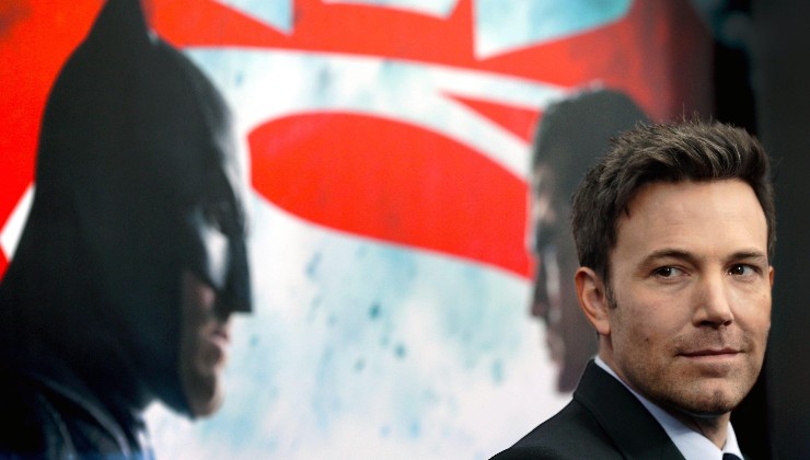 Ben Affleck en una de las presentaciones de la película de 'Batman VS Superman'.