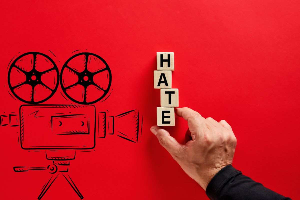 Hatear por razones externas una película