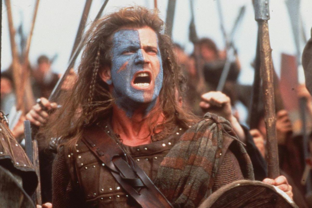Braveheart y el cambio a Mel Gibson