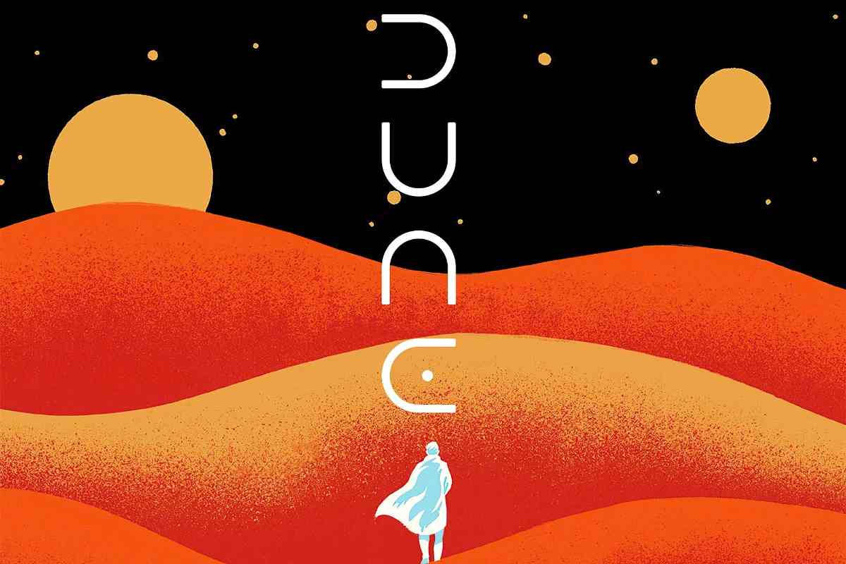 Portada de uno de los libros de Dune.